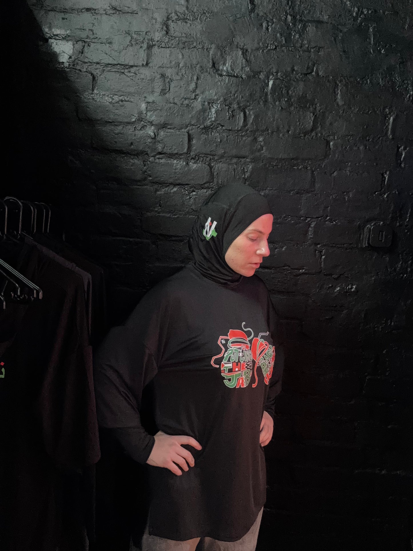 NASR Crew training Tee – “Putting the Jab Back into Hijabi
