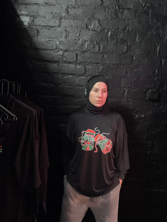 NASR Hooded Hijab T- "Just Dua it"